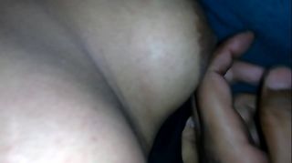 exciting boobs pressed by bf