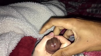 unaware handjob