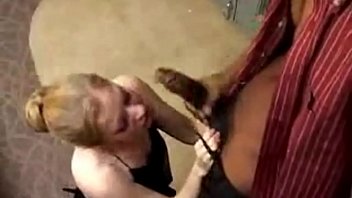 video blonde wife get exploited by black while husband watches