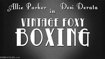 ladies boxing video catfight