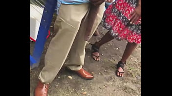 black thots flashing in public