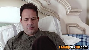 blindfold tricked dad