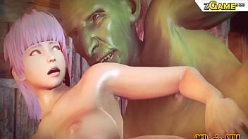 monster anal granny