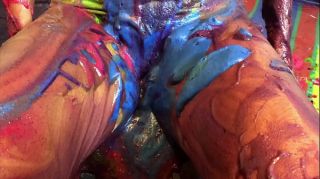 katee_owen_playing_with_clay_wet_and_messy_porn