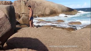 ejaculation on the nudist beach