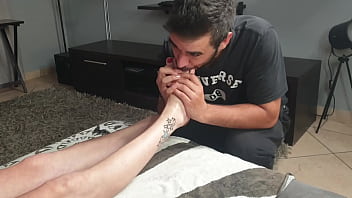 sexy breast sucking and oil massage