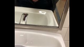 guy jacks off in school bathroom after basketball practice