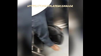 encoxada sexo bus
