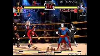 superheroine catfight