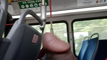 blonde girl likes dick flash on bus