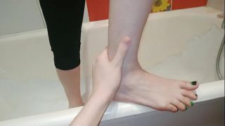 footjob sister