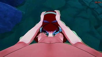 3d anime gay cum swallow