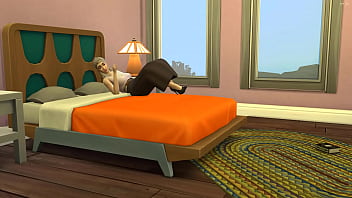 mom and son relaxing sex