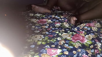 wide open black cunt with cum