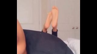 sucking toes softly