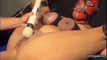 gang fisting tied up slave