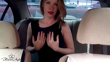 michelle creamy orgasm in car