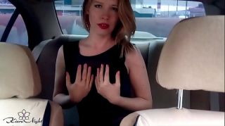 michelle creamy orgasm in car