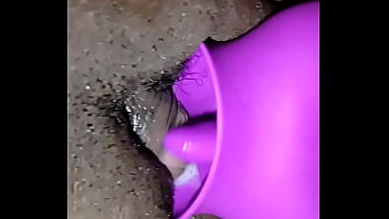 naked hairy black pussy cum