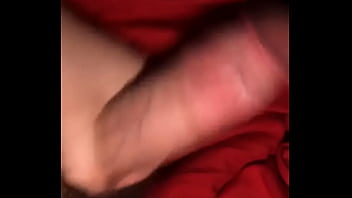 stroking my circumcised shaved young cock