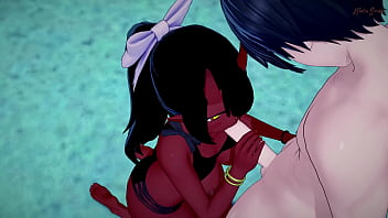 anybunny ebony girl fucking at the beach
