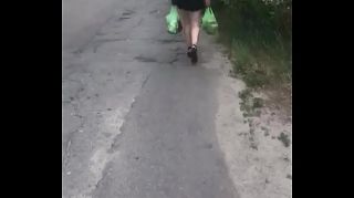 walking ass leggings public