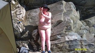 free naked bbw beach porn