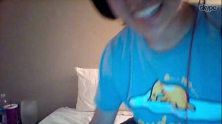 skype teen masturbates video