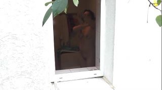 spying on naked neighbor