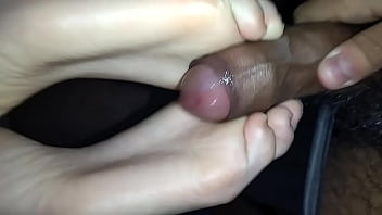 sexy teen sandal footjob