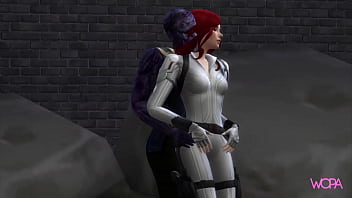 black widow having sex cartoon