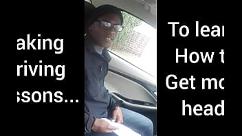 blowjob driving negra