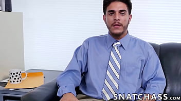 handsome big cock gay office video