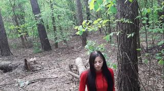 masturbate for cum in woods