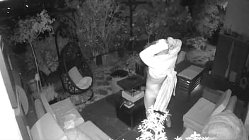 show a couple caught on spy cam watching porn