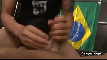 brazilian bodybuilders threeway gay porn