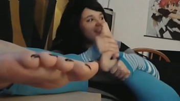 goth feet porn